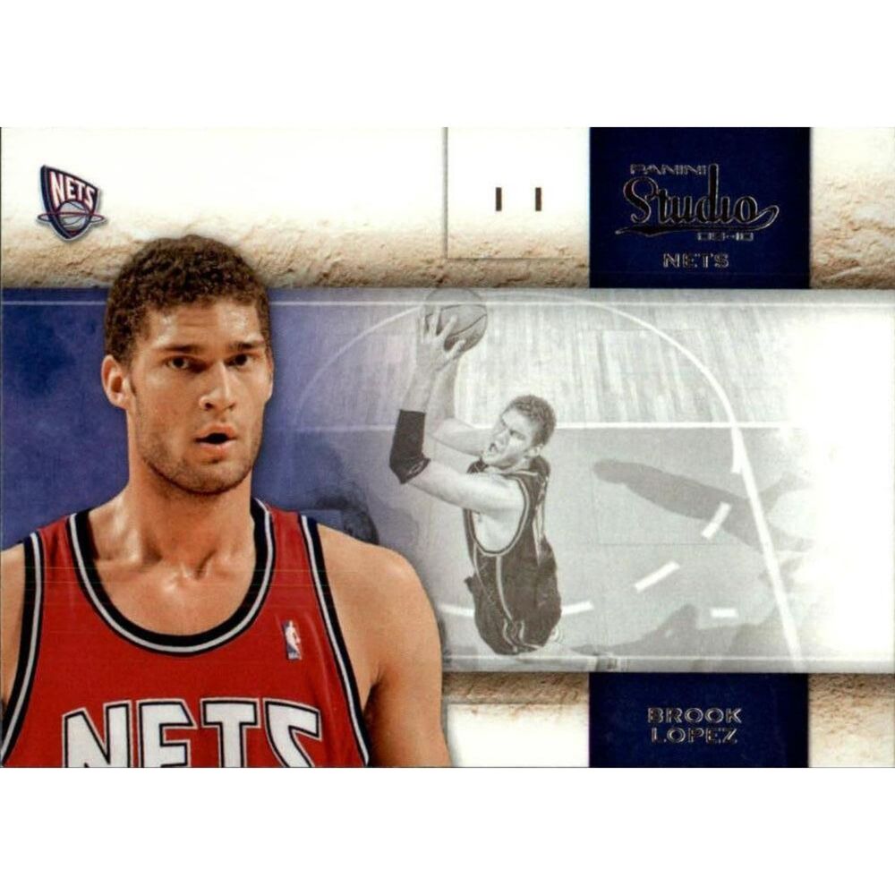 2009 Studio Basketball Card - #89 Brook Lopez